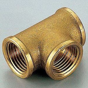 Тройник ВР  3/4''х1/2''х3/4'' латунь TIEMME