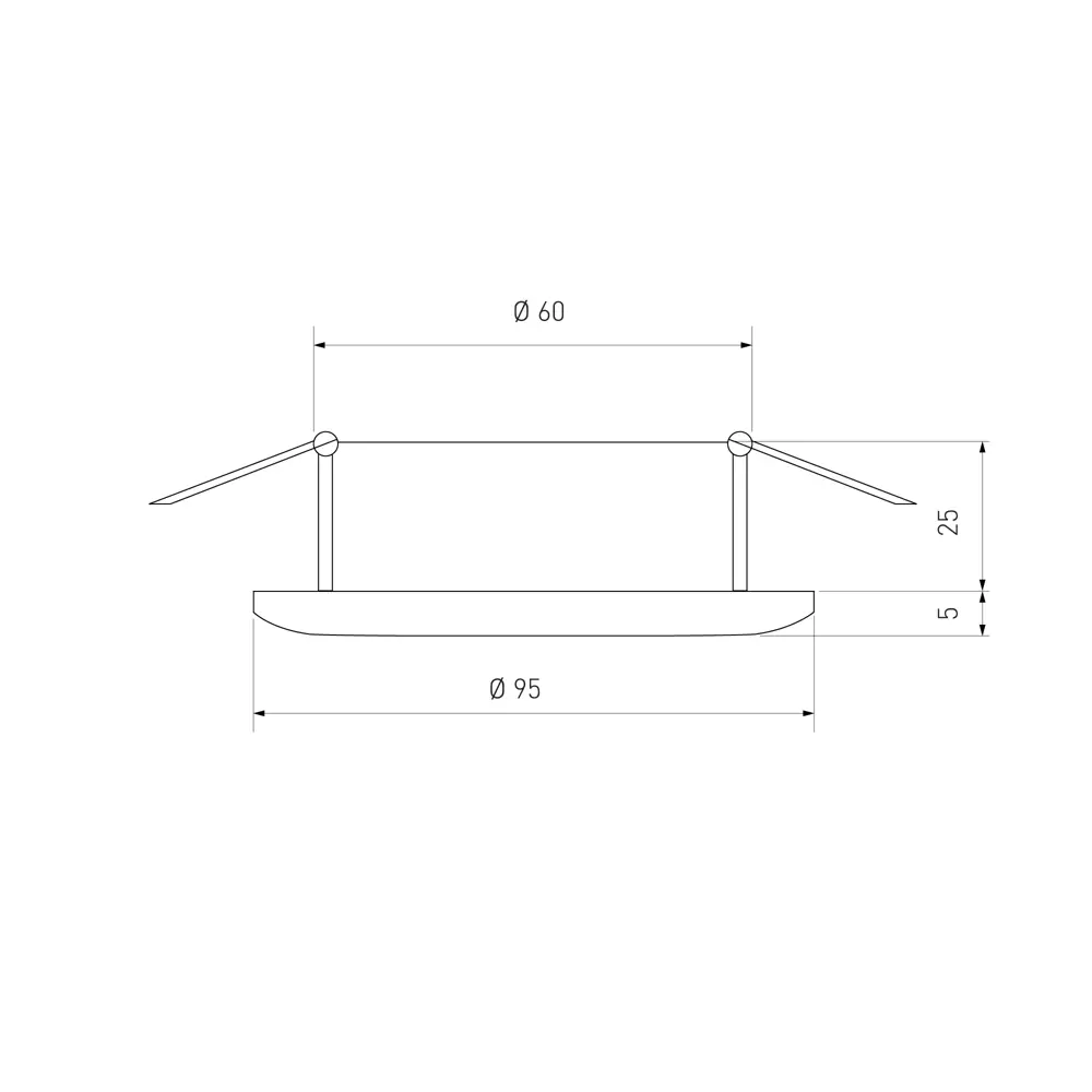 Точечный светильник Elektrostandard 107 MR16 GU5.3 2 м2, цвет белый STLM-2109261 - Вид №9