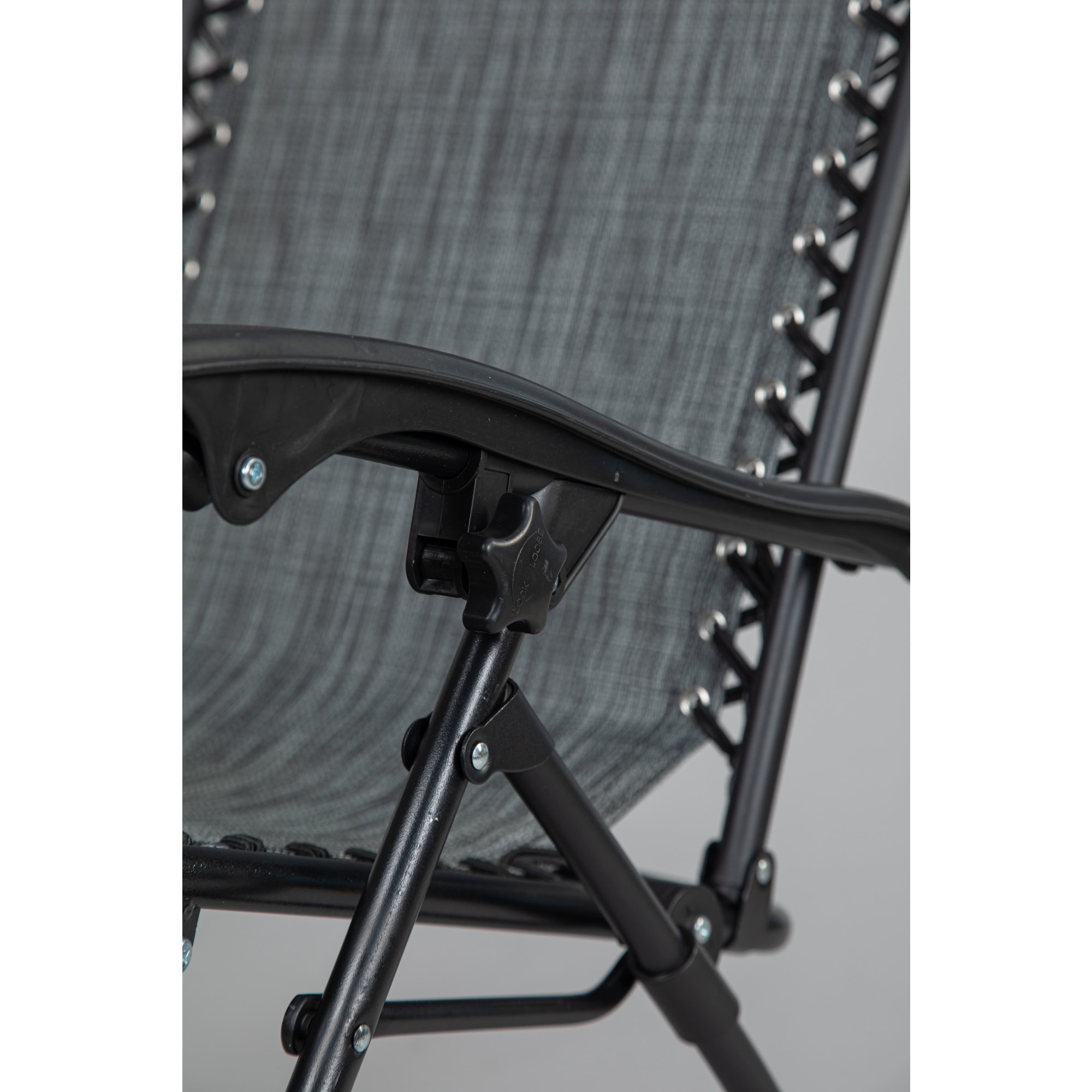 83582076 Кресло-шезлонг Бриз 165x65x110 см серый Santreyd  - Вид №2