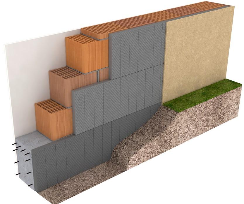 Poron Тисненый печатный лист для системы изоляции подвала sun-id-1499893 - Вид №2