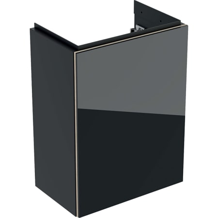 500.607.JL.2 Шкафчик для раковины Geberit Acanto, с одной дверью и сифоном Geberit  - Вид №6