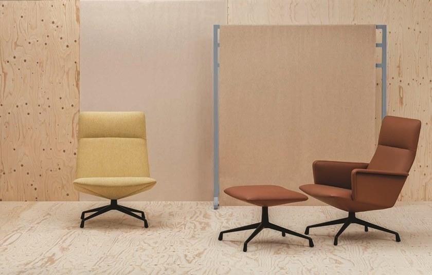 Andreu World 4-спицевое кресло с высокой спинкой Capri lounge Bu1693 - Вид №6