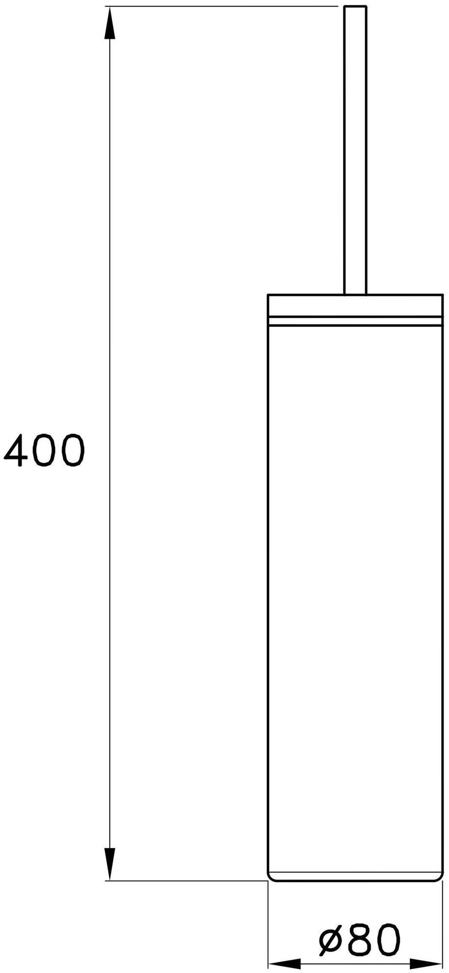 RUBINETTERIE STELLA Ершик для унитаза металлический Sirius 1054 - Вид №1