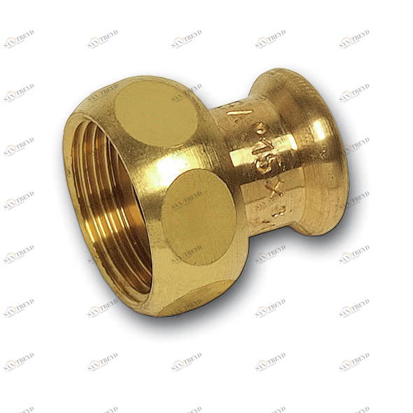 3971151 SANHA 971 резьб. соед. для насосов пресс, без  уплотния 15x1 мм 