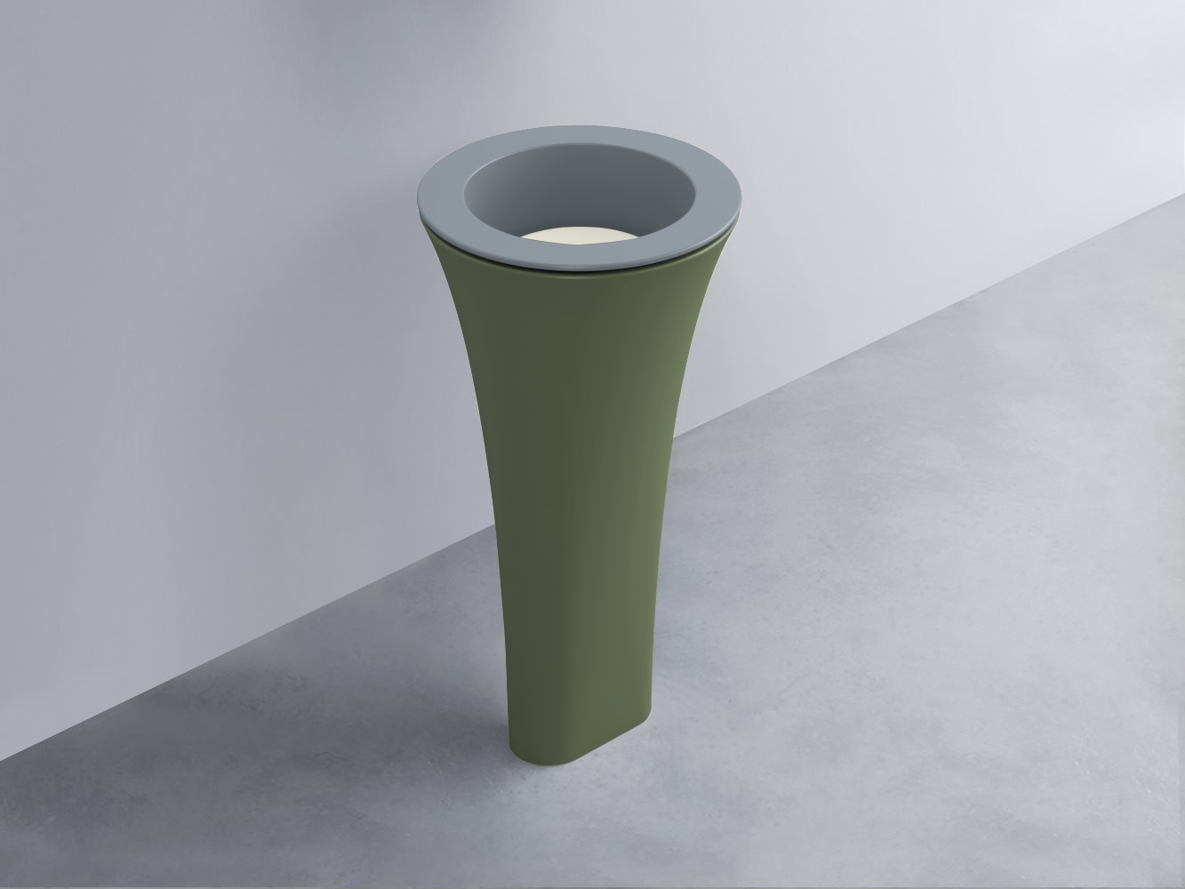 AMLA45-BR+AMPILT-TL+AMCOLT-AG Раковина Amedeo Tondo отдельностоящая cielo Enjoy + Amedeo Ceramica Cielo