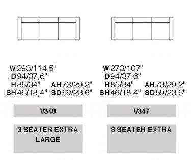 Rossini Sofas Кожаный диван Monza sun-id-1374386 - Вид №3