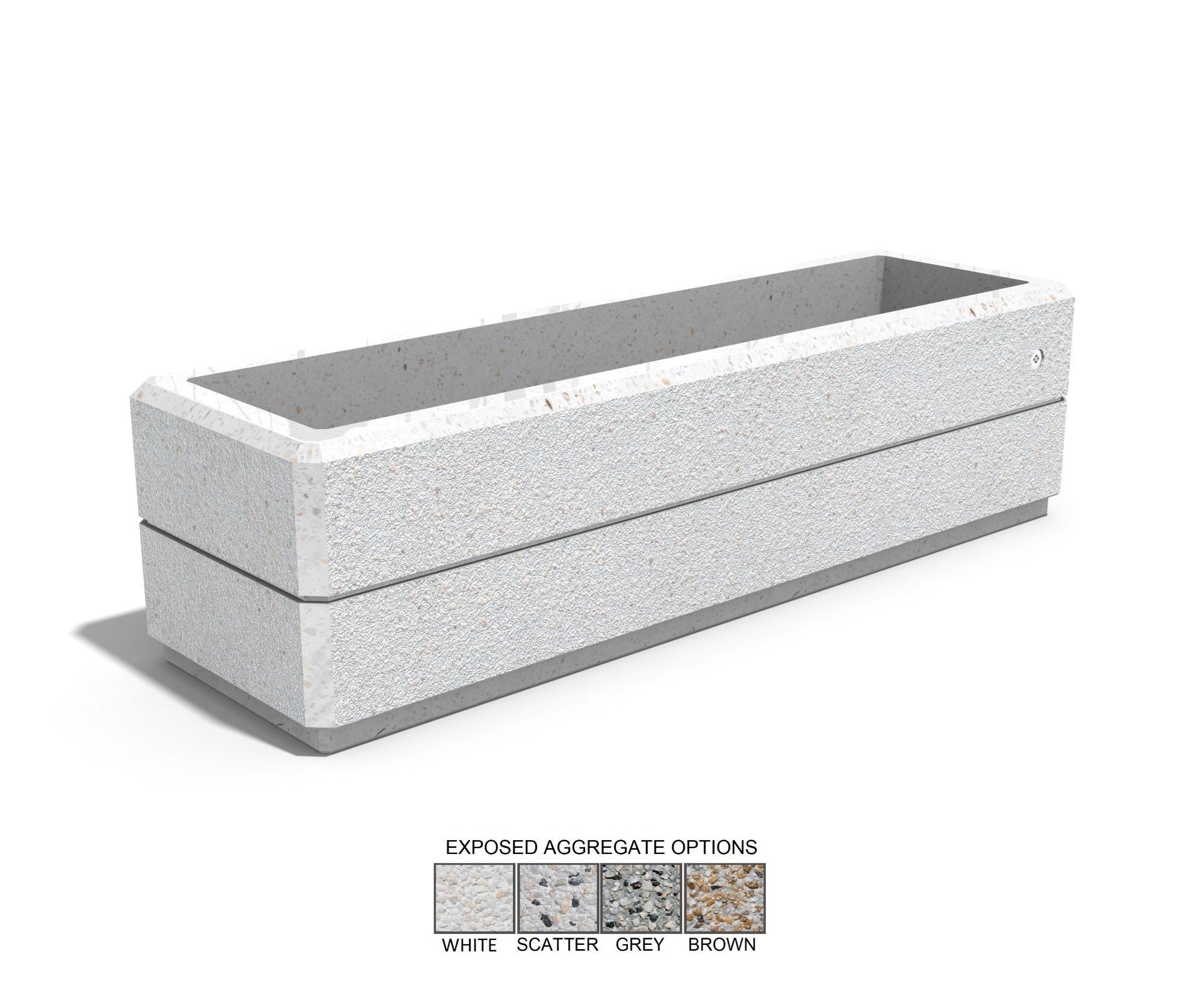 Бетонная плантатор ENCHO ENCHEV - ETE 129 ARCH-00012102 - Вид №3