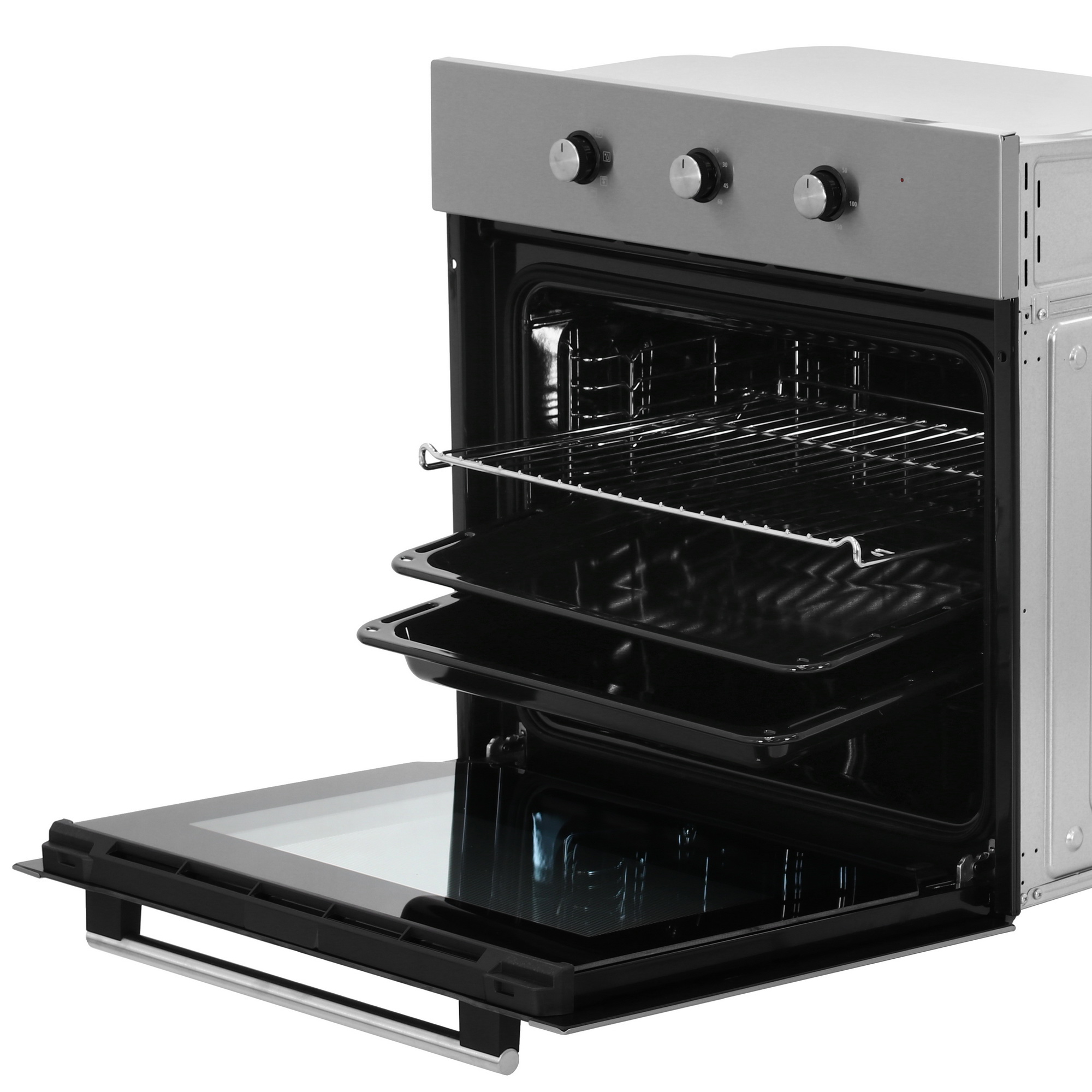 9075594 Электрический духовой шкаф DEXP 1MMT-SS серебристый STDN-0124787 - Вид №6