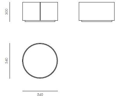 Novamobili Круглый лакированный журнальный столик Details sun-id-1434233 - Вид №3