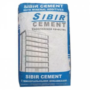 Цемент Сибирь М500 Д20 50кг
