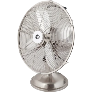 Вентилятор настольный Equation Mini Cooma 40 Вт 30 см цвет нержавеющая сталь