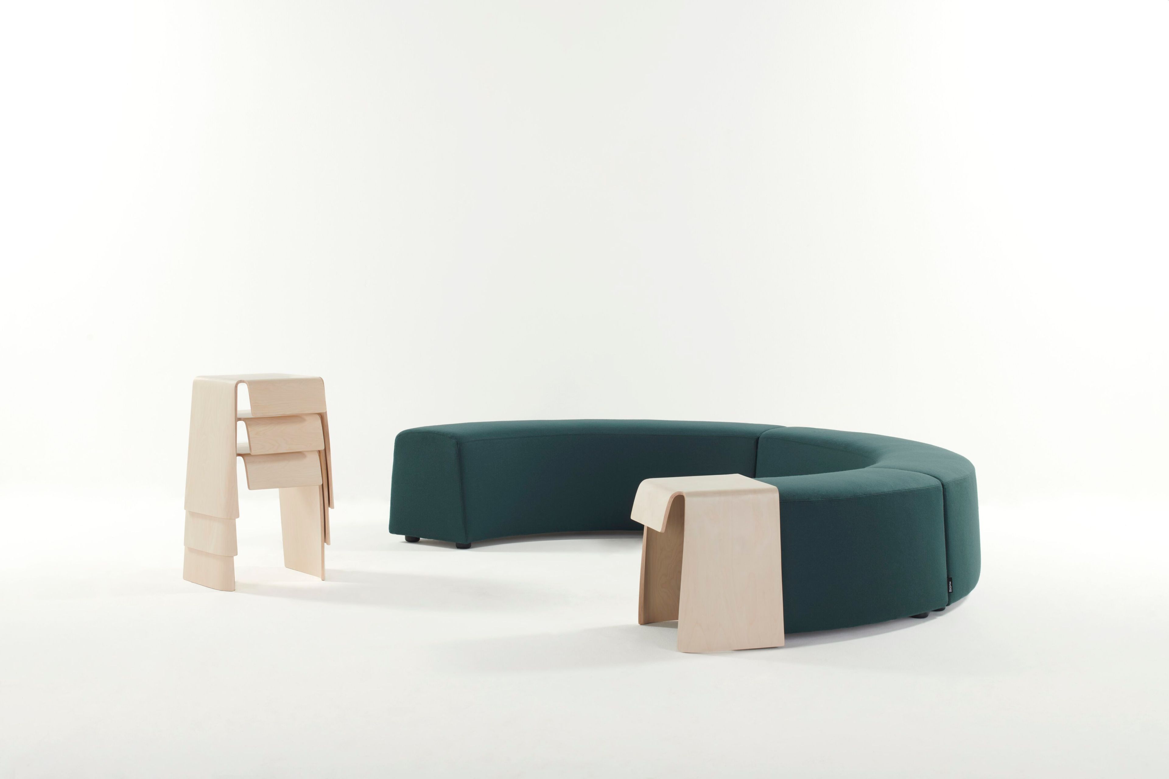 Модульная скамья из ткани Manerba Super Random ARCH-00152353 - Вид №9