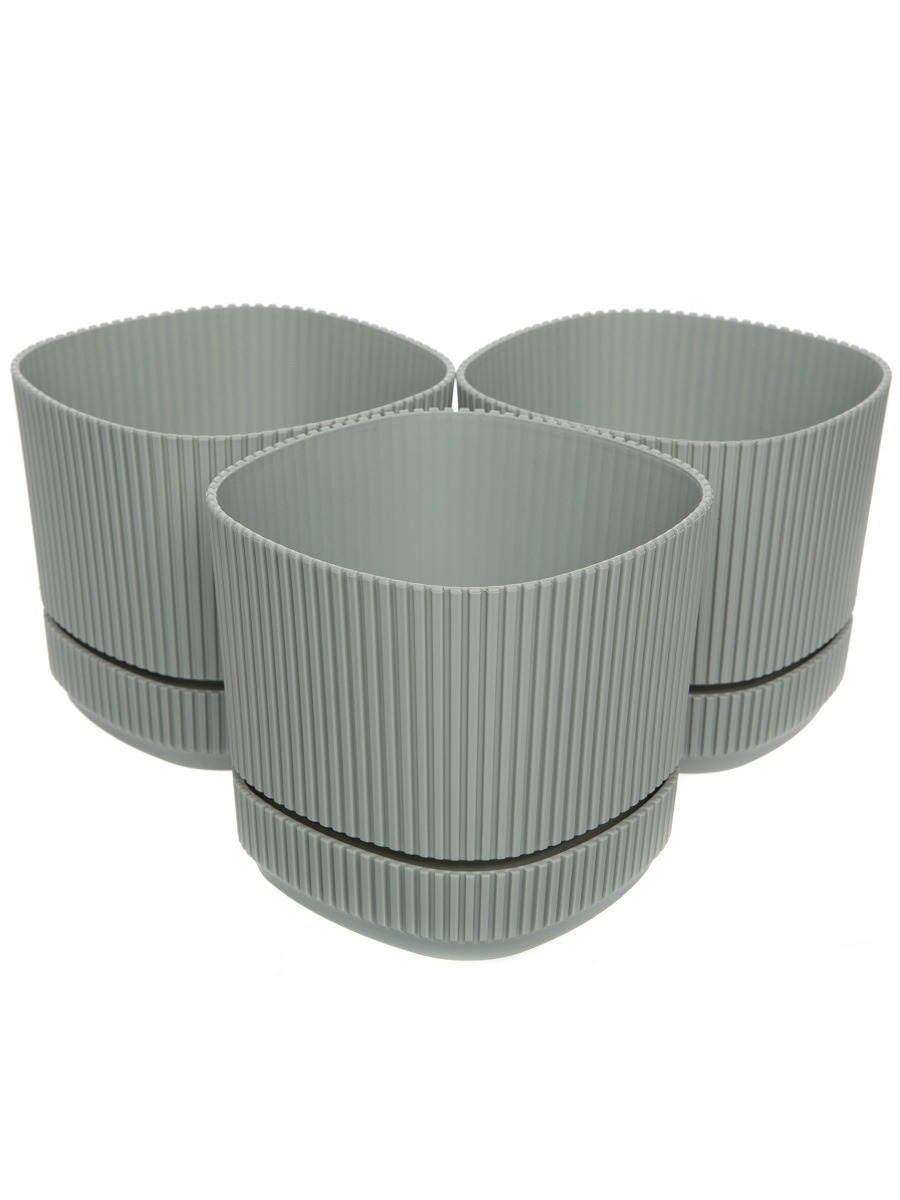 Горшок для цветов Milo 1.2L Water Green NAVAKO 16132 - Вид №3