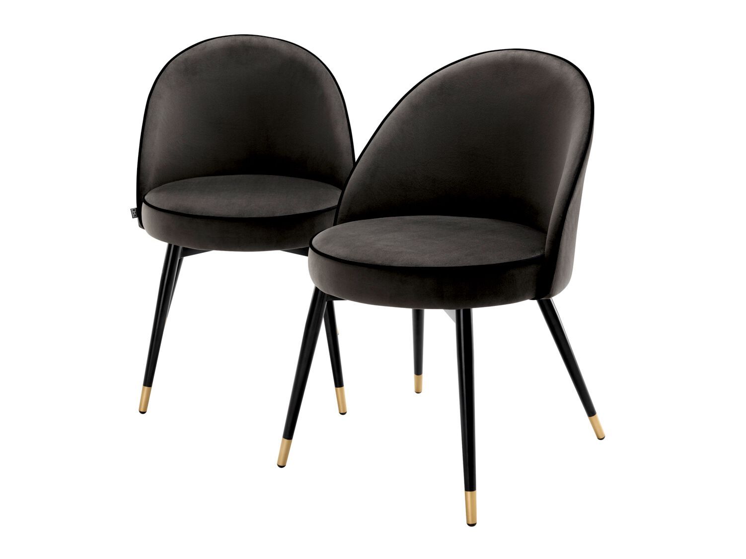 Набор бархатных стульев Eichholtz Cooper ARCH-00070336