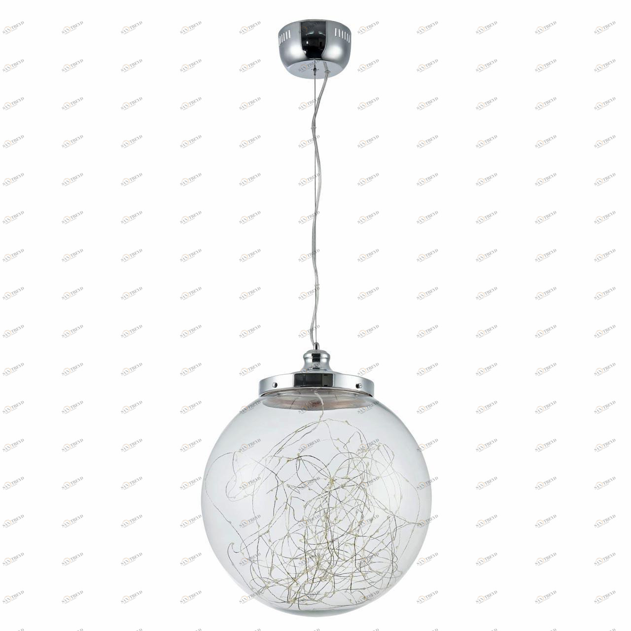 Подвесной светодиодный светильник Freya Isabel FR6157-PL-24W-TR FREYA ISABEL 200271 Хром