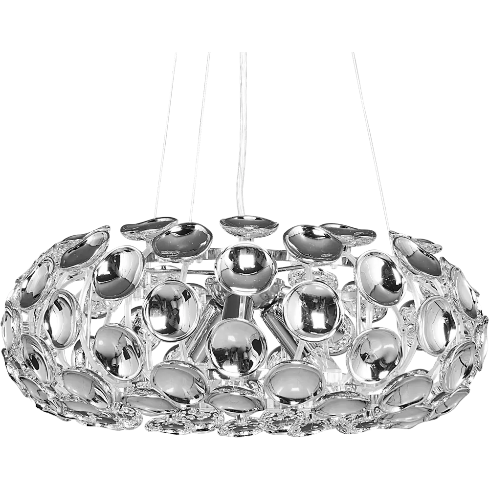 Люстра подвесная Mosca L1096-3PL, 3 лампы, 12 м², цвет хром LAMPLANDIA STLM-2127156 - Вид №1