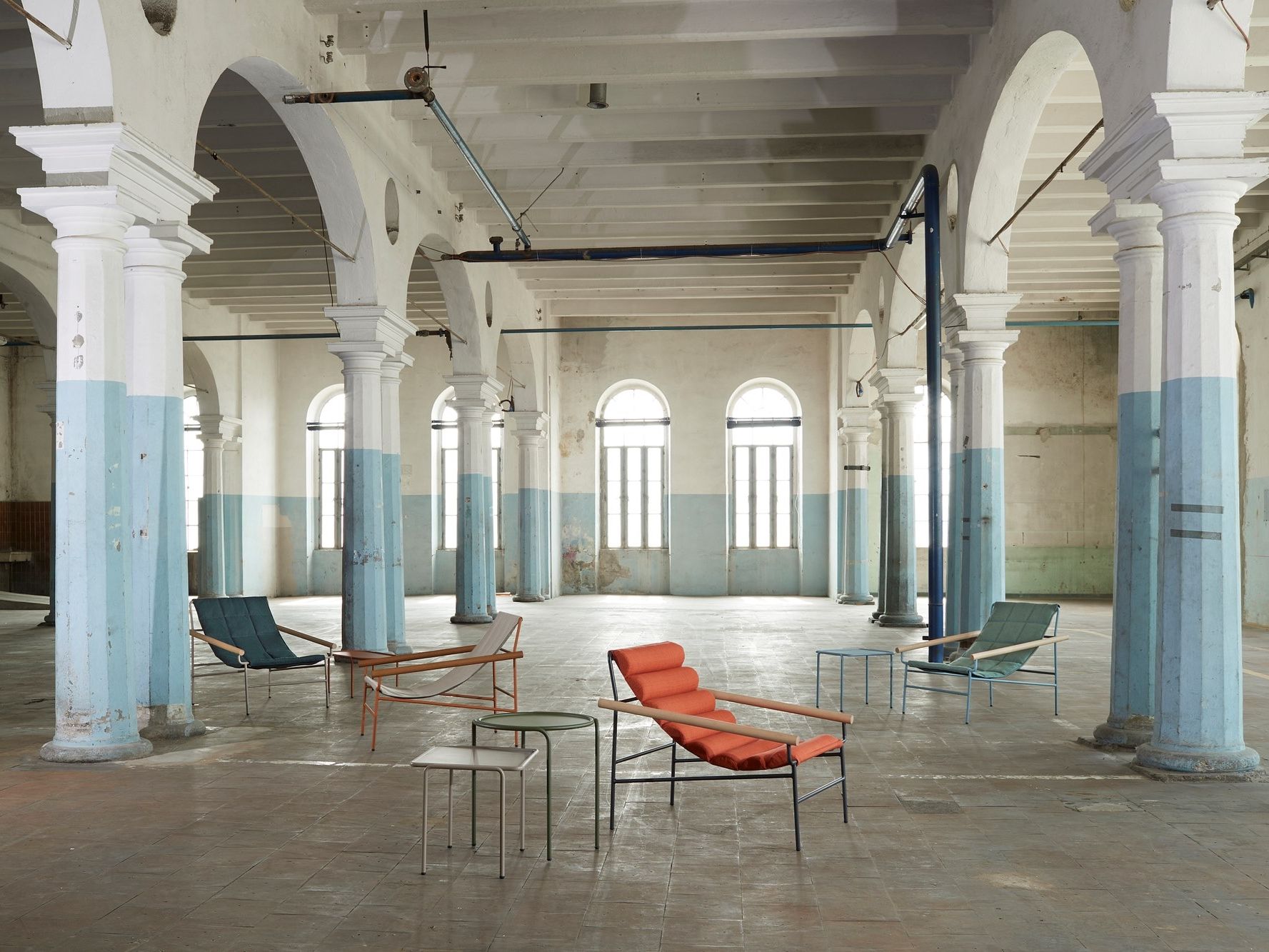 Мягкое сиденье для отдыха из ткани S-CAB Dress_Code ARCH-00076989 - Вид №11