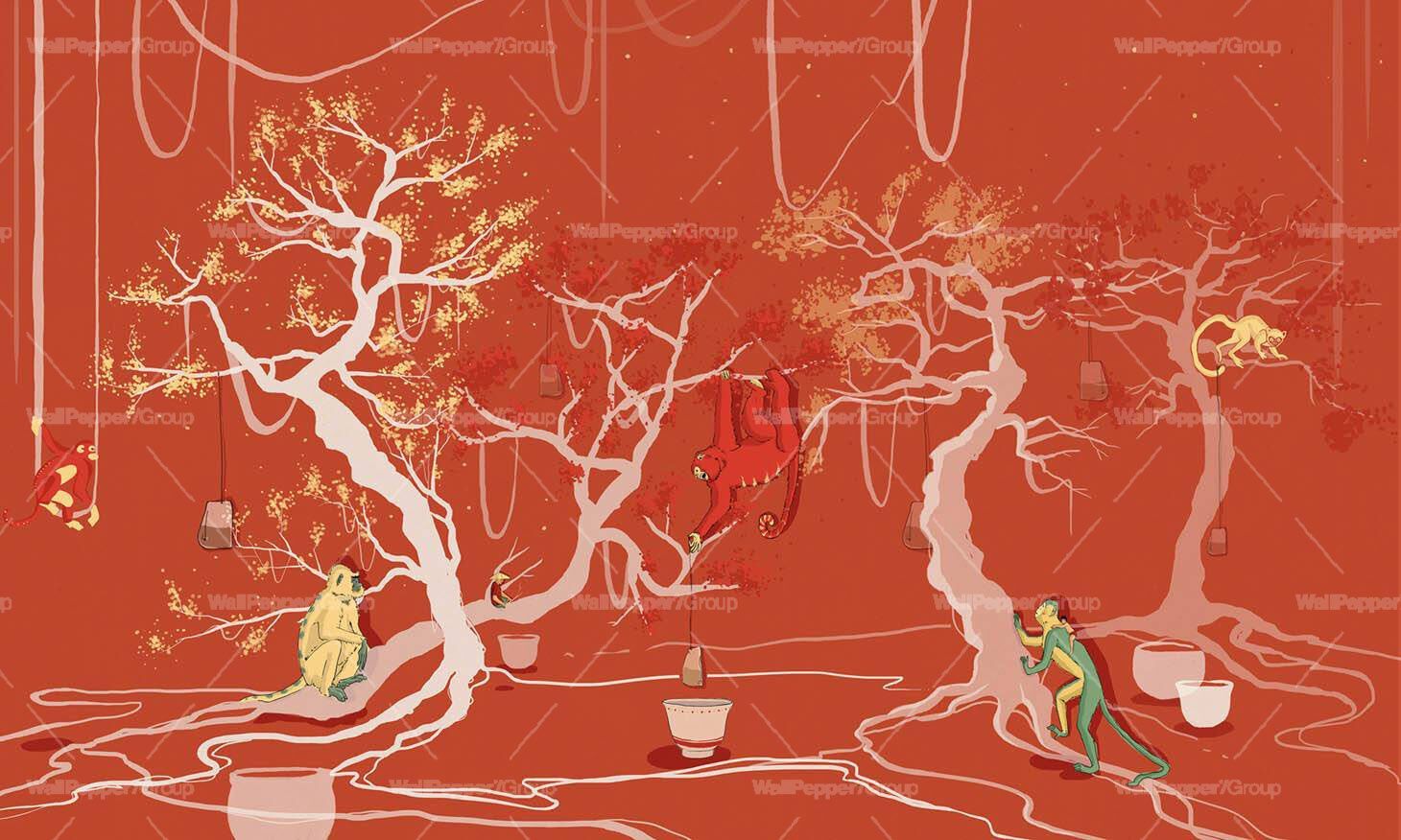 Натуральный ПВХ обои бесплатно, ЭКО, моющиеся WallPepper Online SELECTION ARCH-00063936 - Вид №1