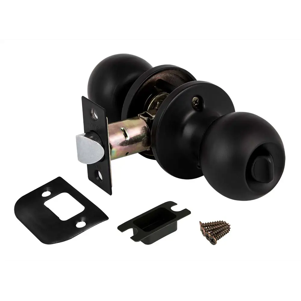 Ручка-защелка Fuaro 672/BL BL-B с фиксатором, цвет черный STLM-2095533