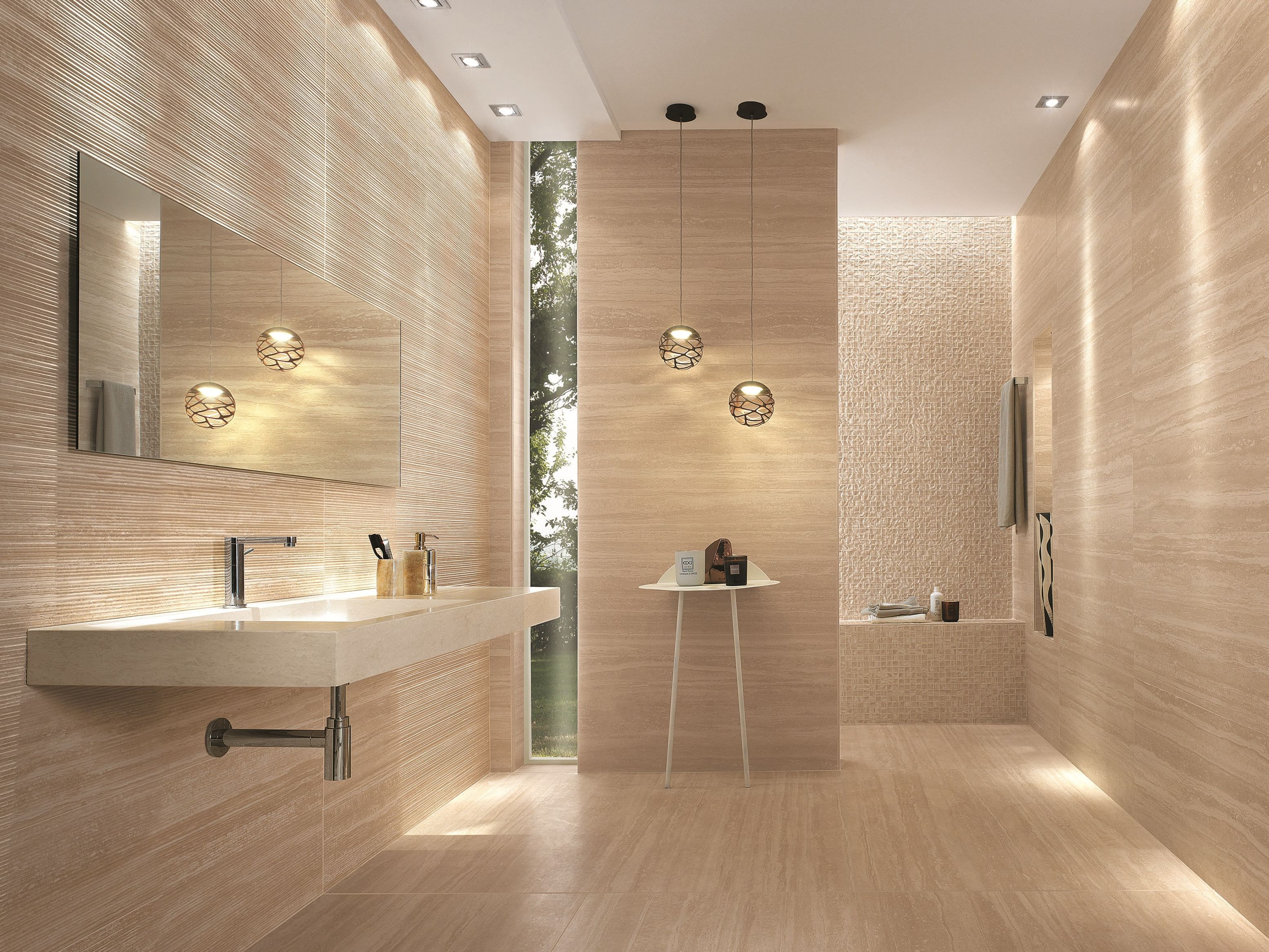 Внутренняя белая паста керамическая трехмерная поверхность плитки FAP ceramiche Рим ARCH-00140733 - Вид №2