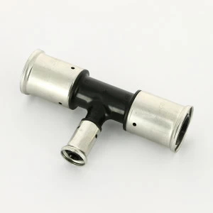 Тройник пресс PVDF HENCO 32х16х32