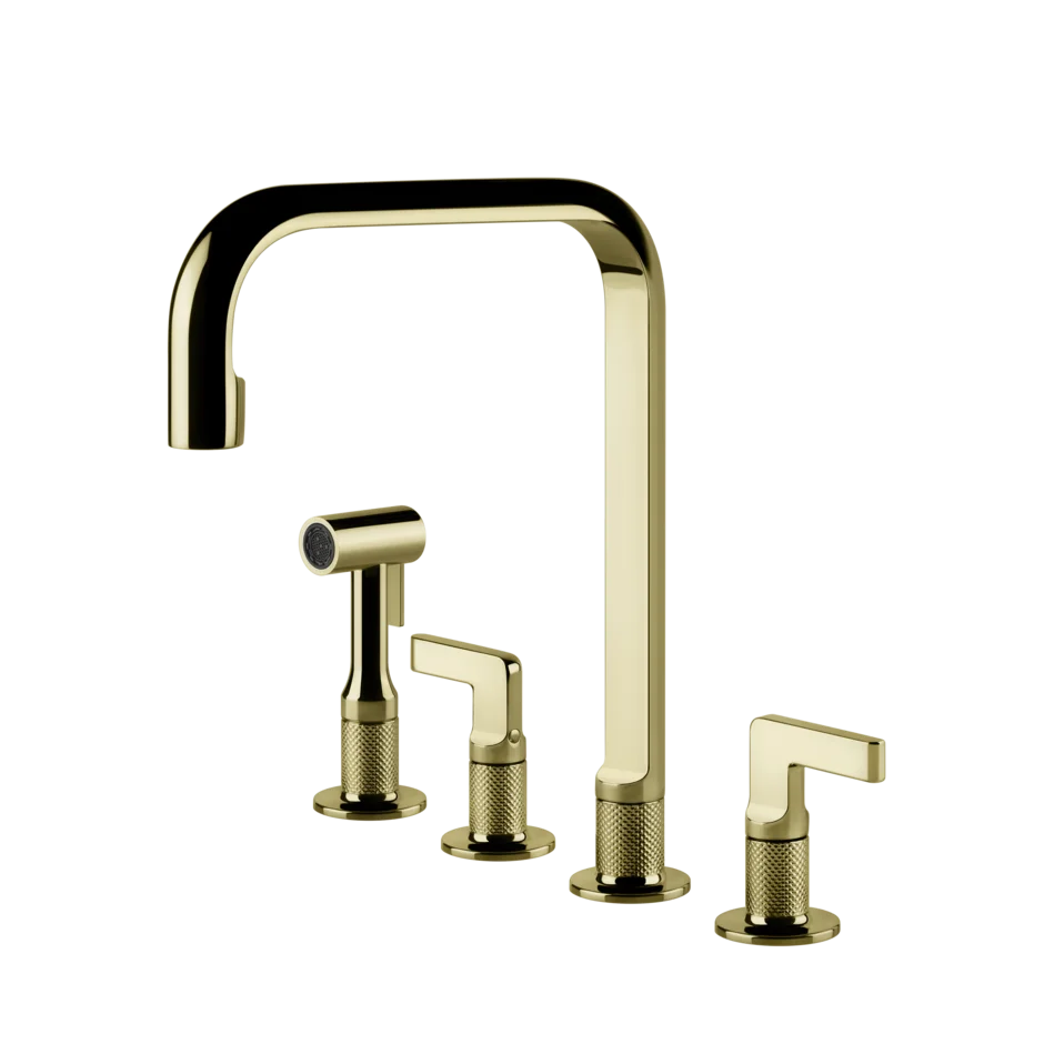 Смеситель для раковины 58703 710 Gessi Inciso ЛАТУНЬ PVD 58703710