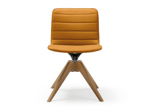 Тканевый поворотный стул