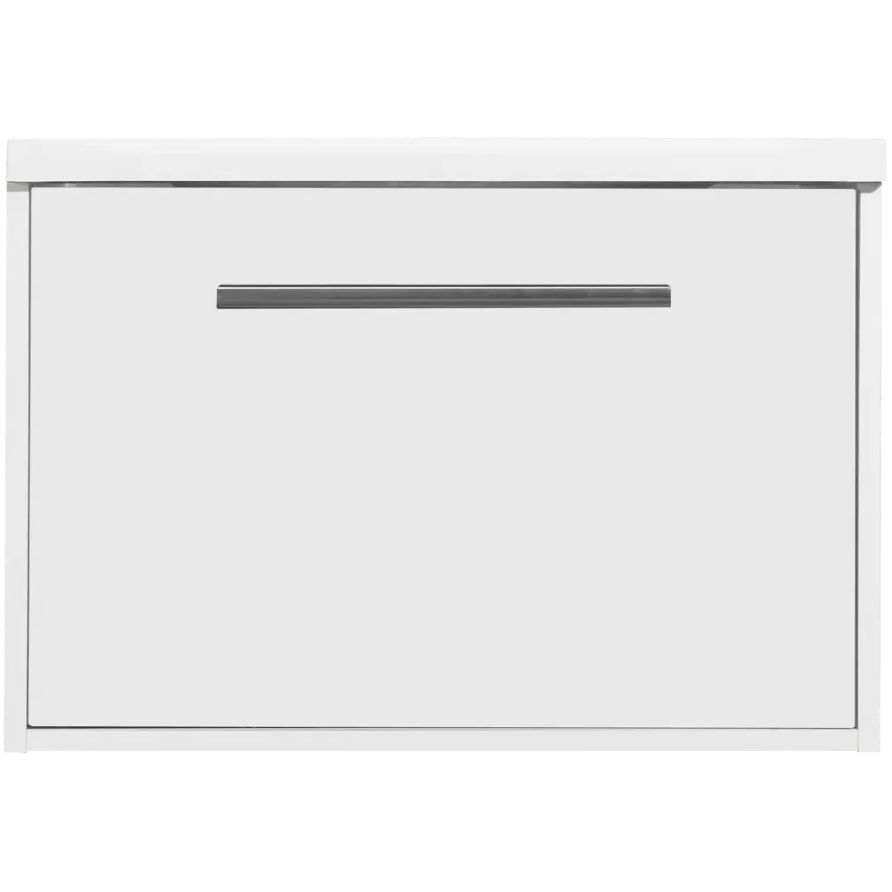 Тумба под раковину подвесная Aquaton «Мерида», 65 см, цвет белый АКВАТОН STLM-2027229