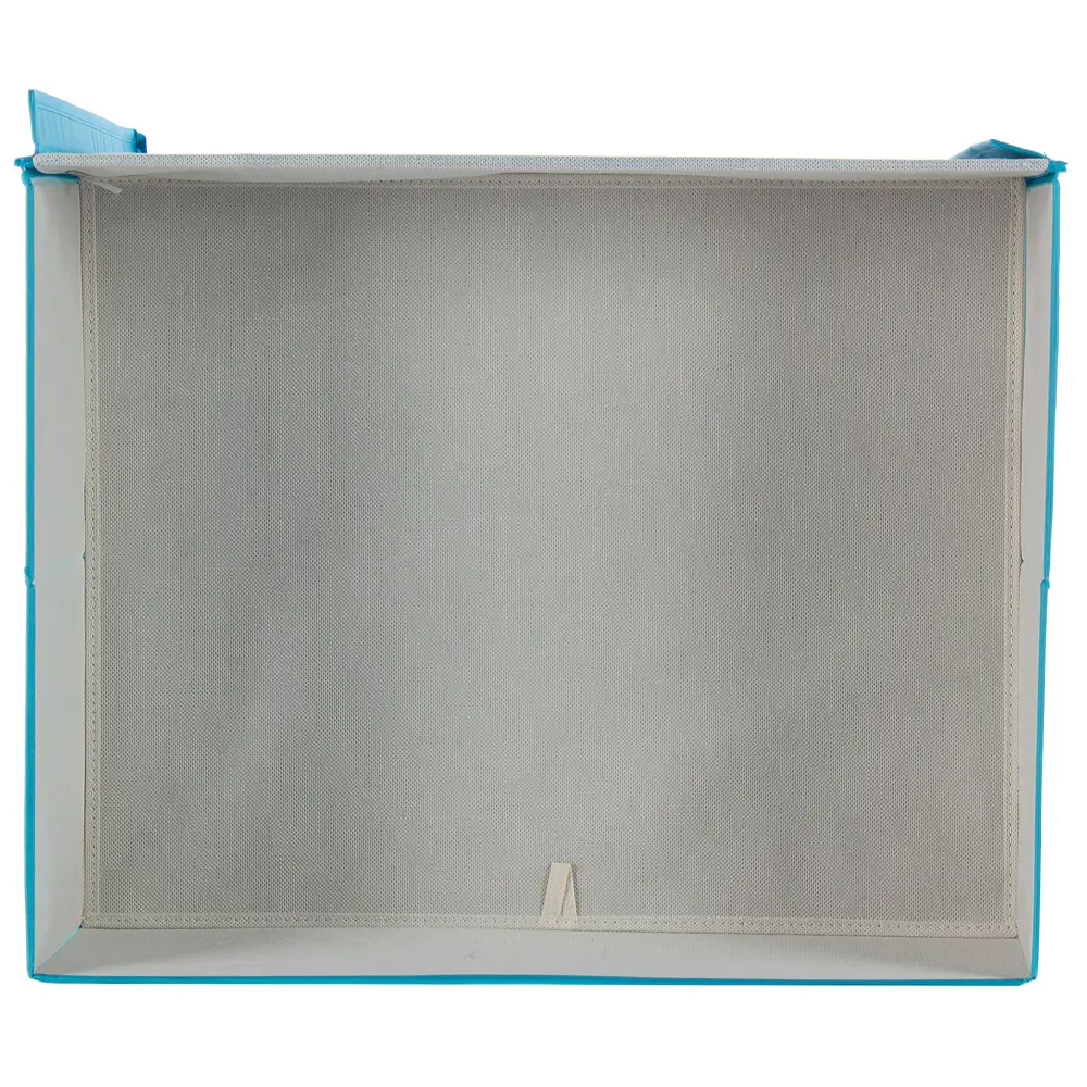 Короб Spaceo с крышкой 55х18x44 см нетканный материал цвет голубой 16292829 STLM-2027646  - Вид №1
