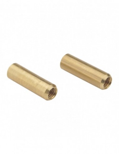 049600 009 00  Регулировочная штанга для сливного клапана с тросовым приводом, длина 22 мм, регулируемая высота 16 мм, латунь Valentin Латунь  - Вид №1