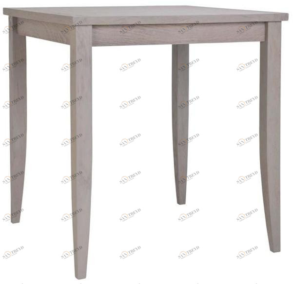 JANUS et Cie Высокий квадратный стол из тика Relais sun-id-1421810