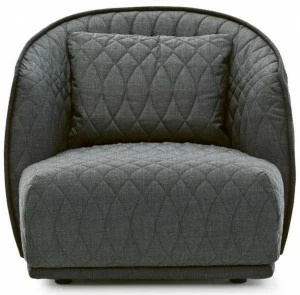 Moroso Кресло из ткани с подлокотниками Redondo