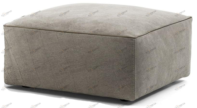 Frigerio Salotti Квадратный кожаный пуф sun-id-1494860
