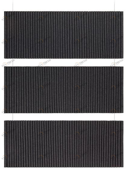 HEY-SIGN Подвесная акустическая панель из войлока Wave sun-id-1444222