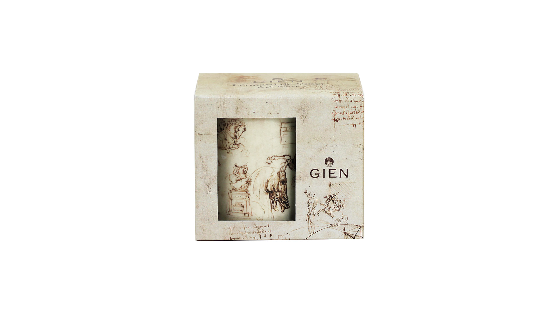 10636905 Gien Кружка Gien Механизмы. Леонардо Да Винчи 255мл, фаянс Фаянс  - Вид №2