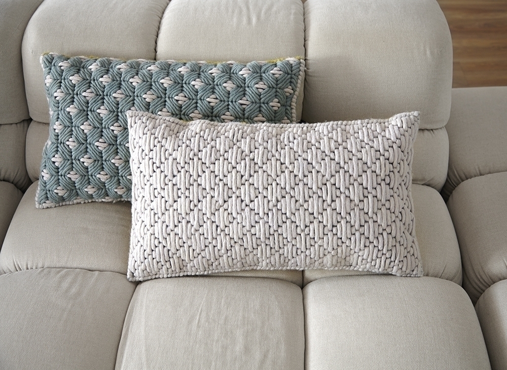 006090 Подушка Celadon - Light grey 60x35 GAN Silai Silaï - Вид №4