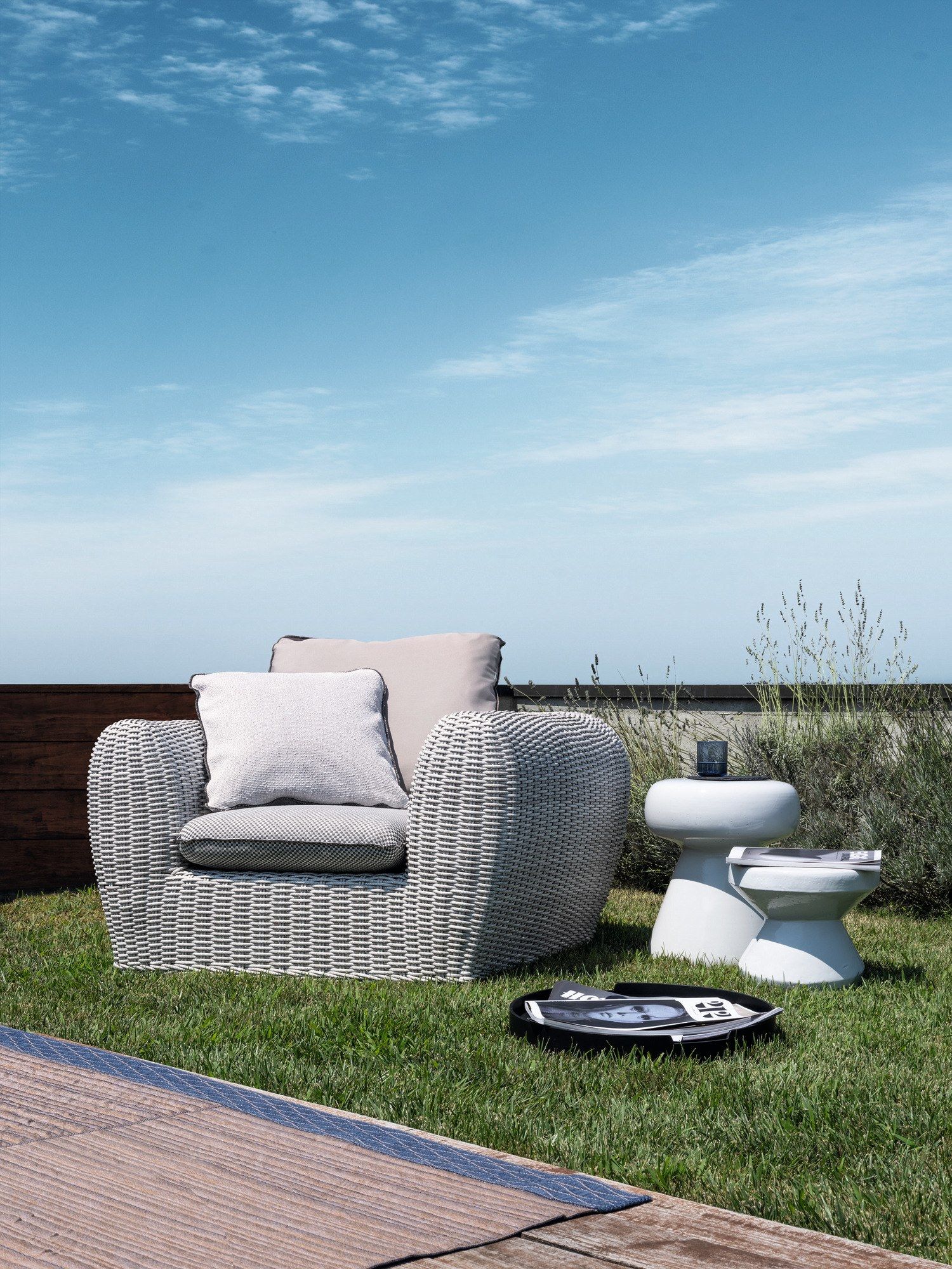 Садовый стул из смолы Gervasoni Gervasoni Outdoor ARCH-00079724 - Вид №1