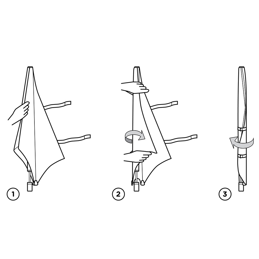 2011048 Зонт-трость ° original midnight blue SENZ  - Вид №11