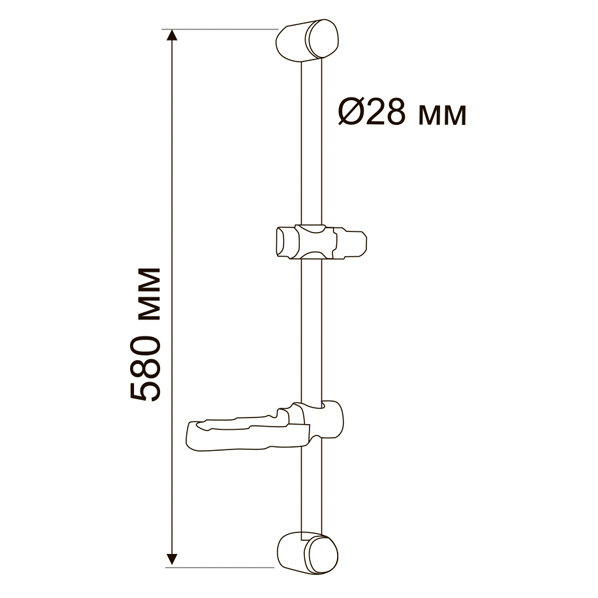 СД-4/Blister  Душевая стойка  ARGO kran  - Вид №1
