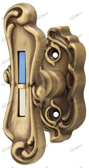 LINEA CALI' Болт Cremone из хромированной латуни на пластине Tiffany vetro sun-id-1372577