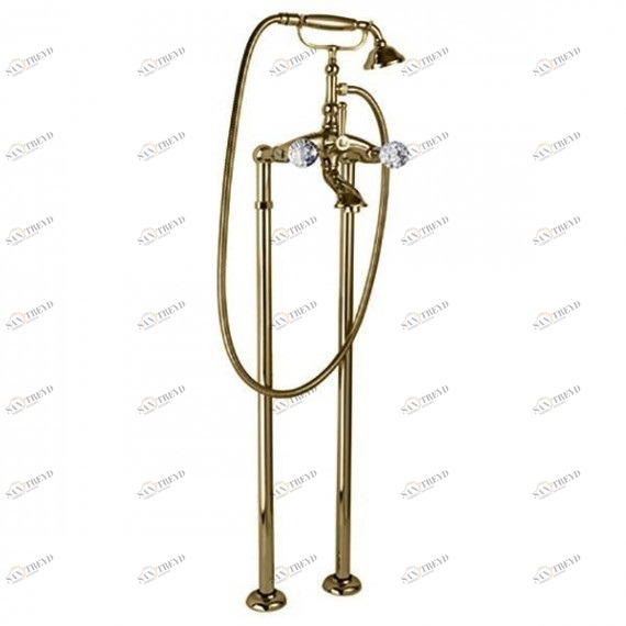 Напольный смеситель для ванны с ручным душем CEZARES ATLANTIS-VDP-03/24-Sw/M