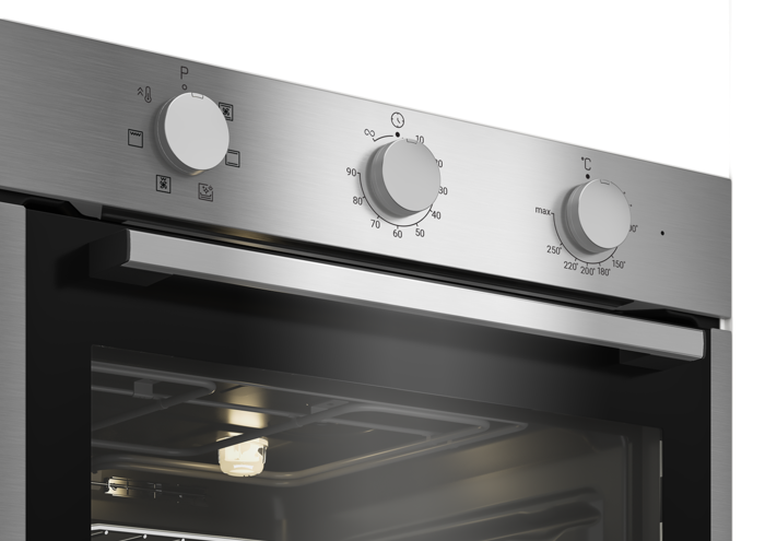 9102964 Электрический духовой шкаф Indesit IFE 2630 IX серебристый STDN-0012569 - Вид №3