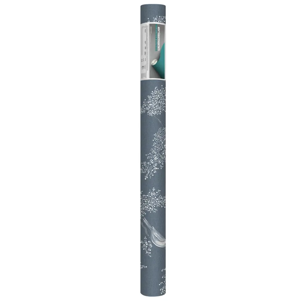 Обои флизелиновые Erismann Visavi синие 1.06 м ЭР61052-06 89453133 STLM-2095936 - Вид №3