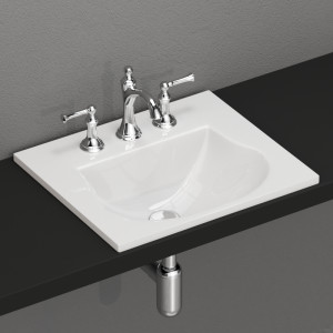 394201 Накладная раковина под столешницу  прямоугольная Kerasan