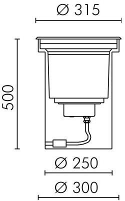 SIMES Напольный светильник ступеньки из литого под давлением алюминия Ring/flat sun-id-1429433 - Вид №16