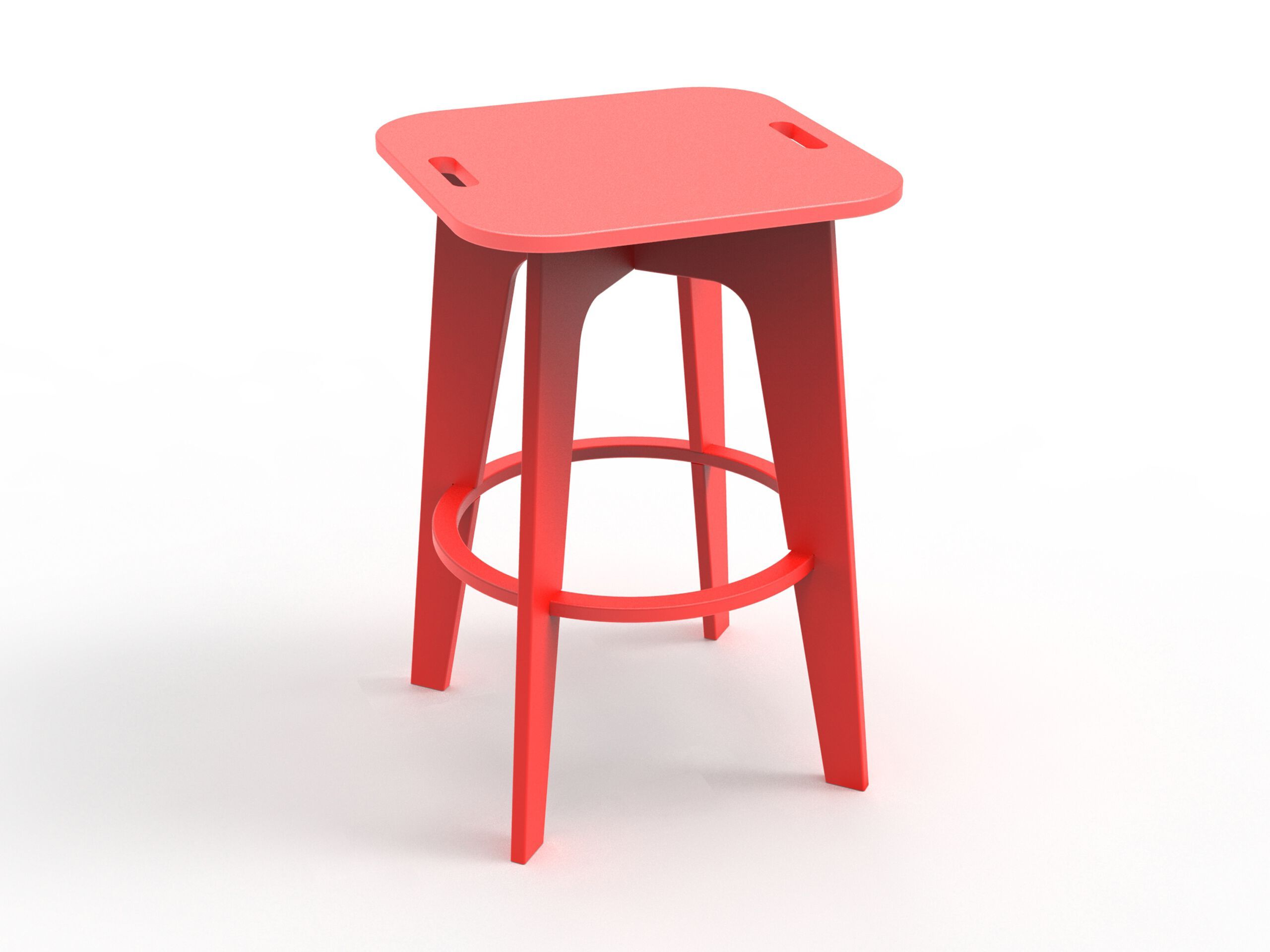 Полиэтиленовый барный стул с подставкой для ног Donye Beat ARCH-00075078 - Вид №4