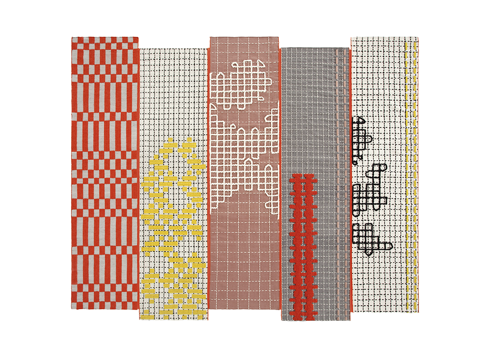 100163 Ковер Alfombras Orange 300 GAN Bandas - Вид №1