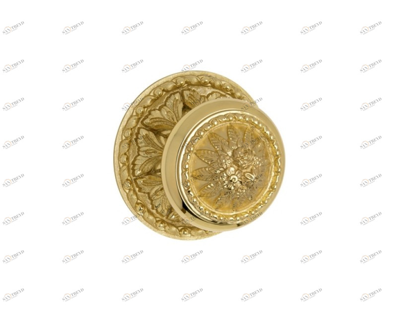 0C0594.595.12 Фиксированная ручка центральной двери Золото 24К с черной патиной Mestre 