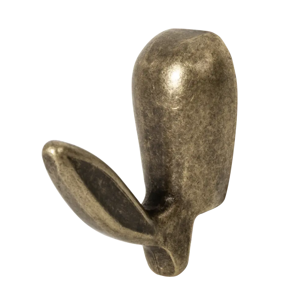 Крючок мебельный Ajax MB-LM/K-001 5x5.8x1 см цвет бронза STLM-2060820