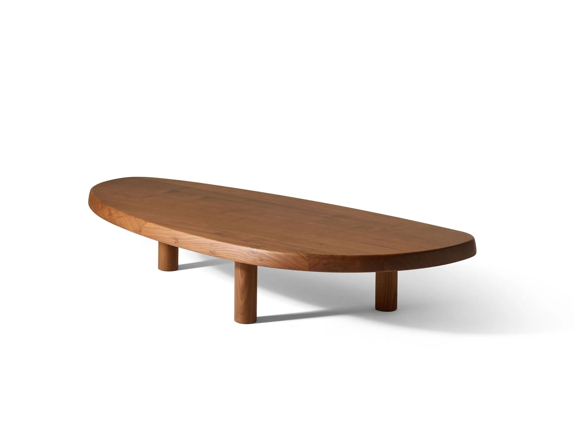 Низкий журнальный столик из массива дерева CASSINA TABLE BASSE EN FORME LIBRE ARCH-00073647 - Вид №2